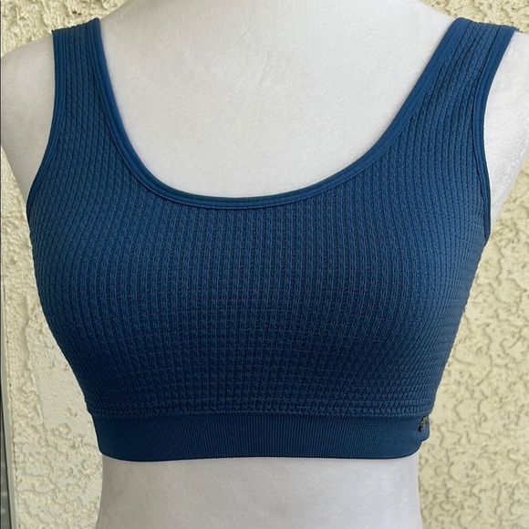Lucky Brand Other - LUCKY BRAND Blue Textured Women's Crop Top SIZE M
